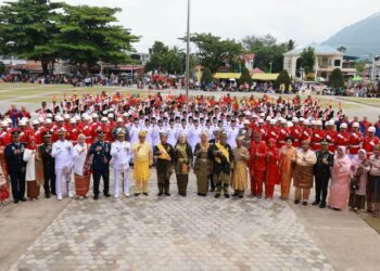 Upacara Peringatan HUT ke-78 Kemerdekaan RI Tingkat Provinsi Kepri Dilaksanakan di Natuna