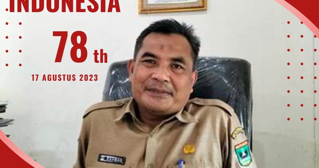 Kacabdin Wilayah V Provinsi Sumbar ucapkan HUT Kemerdekaan RI ke 78