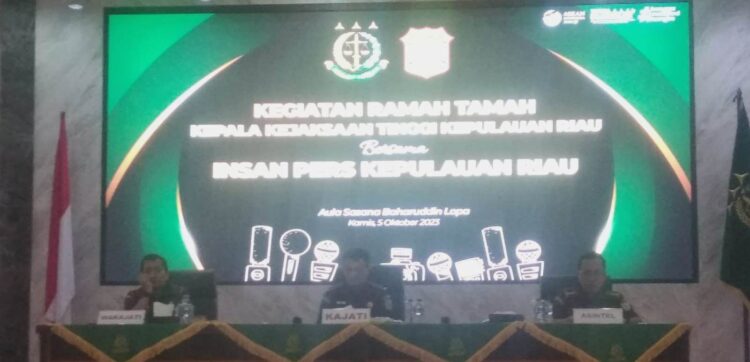 Kajati Kepri & Jajaran Gelar Acara Ramahtamah Dengan Para Insan Pers