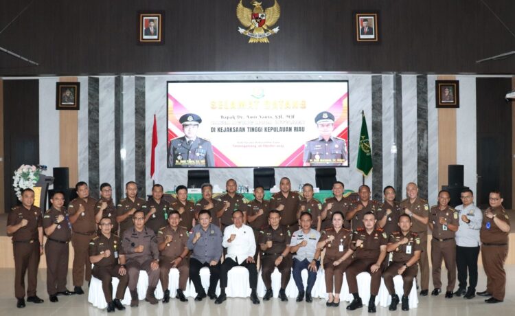 Kajati Kepri Sambut Kungker Jam Intel keajagung Bersama Inspektur Kementrian PUPR