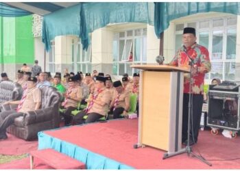 Wabup Rahmang Resmi Buka Acara Lomba Tangkas Pramuka, Aksioma Madrasah Ibtidaiyah Se Sumbar