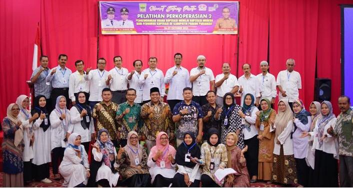 Pemkab Padang Pariaman Adakan Pelatihan Pengurus Koperasi Agar Tumbuh & Berkembang Secara Modern