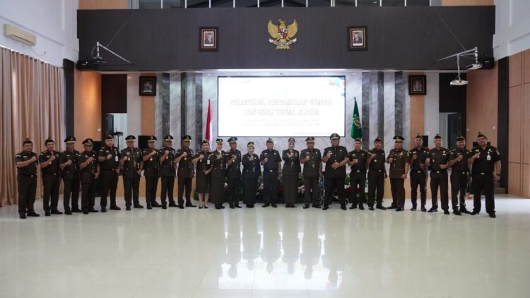 Kajati Kepri Pimpin Upacara Setijab Sekaligus Lantik Eselon II & III Di Lingkungannya