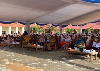 Suasana Kegiatan Pemberian Tablet Tambah Darah. Foto Diskominfo Tanjungpinang