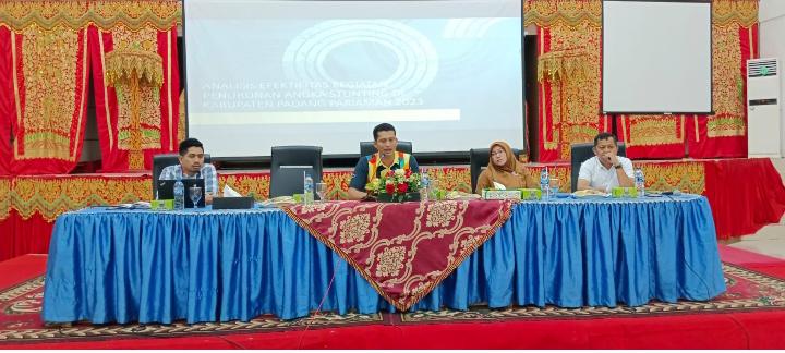 FGD Analisis Data Stunting, Sekda Harap Rubah Mindset Untuk Optimalisasi Penanganan Stunting