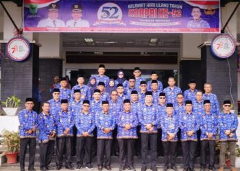 Pemkab Padang Pariaman Laksankan Upacara Peringatan HUT Korpri Ke-52