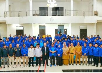 Bupati Suhatri Bur Resmi Lantik Pengurus Karang Taruna Padang Pariaman Periode 2023 -2028