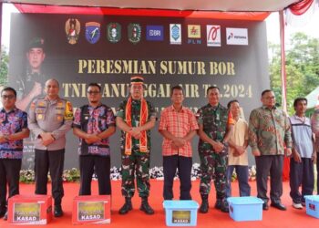 Pangdam Tanjungpura Dampingi Kunjungan Kerja Kasad ke Wilayah Perbatasan