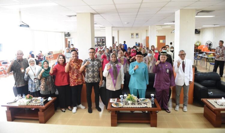 Dewi Ansar Apresiasi Launcing Alat Terapi Kesehatan Fohowey Internasional di RSUD RAT