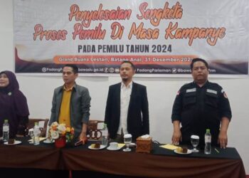 ​Bawaslu Padang Pariaman Sosialisasikan Sistem Selesaikan Sengketa Pemilu Bagi Peserta