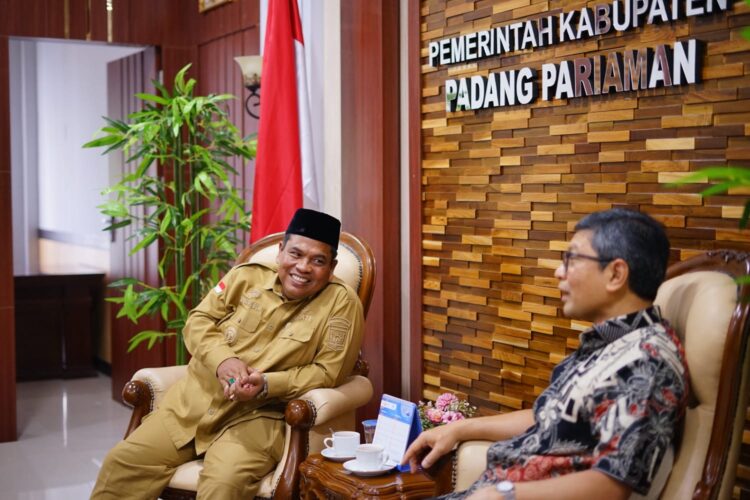 Diruangan Kerjanya Bupati Padang Pariaman Sambut Hangat Atas Kunjungan Dubes Indonesia