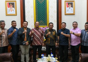 Gubernur Ansar Sambut Baik Atas Kunjungan GM PT PLN Persero WRKR Yang Baru