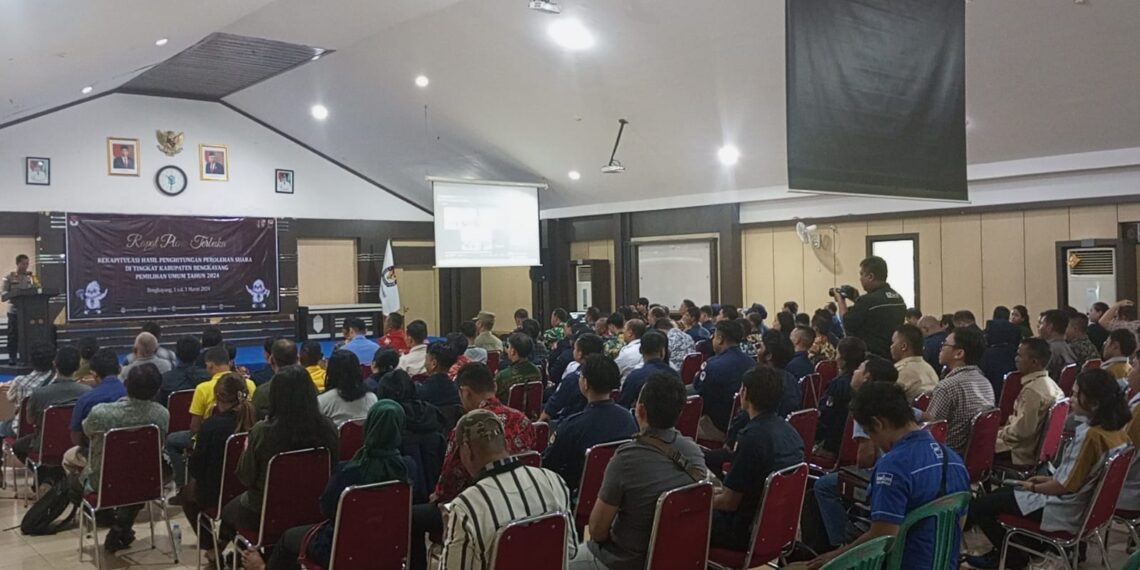 KPU Kabupaten Bengkayang Gelar Rapat Pleno Hasil Rekapitulasi Prolehan Suara Pemilu 2024