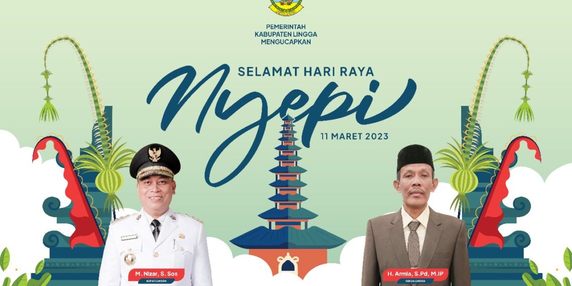 Bupati Kabupaten Lingga Ucapkan Selamat Hari Nyepi
