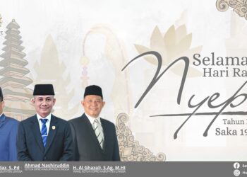 DPRD Kabupaten Lingga Mengucapkan Selamat Hary Raya Nyepi