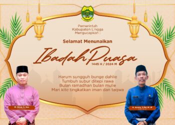 Pemkab Lingga Ucapkan Selamat Menunaikan Ibadah Puasa 1445 H