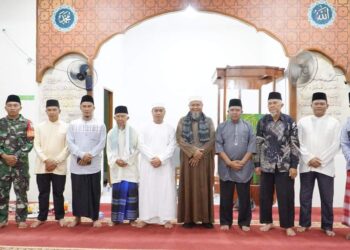 Bupati Lingga Hadiri Acara Nuzullul Qur’an 1445 H Dimasjid Al Taqwa Kampung Kuit Duara