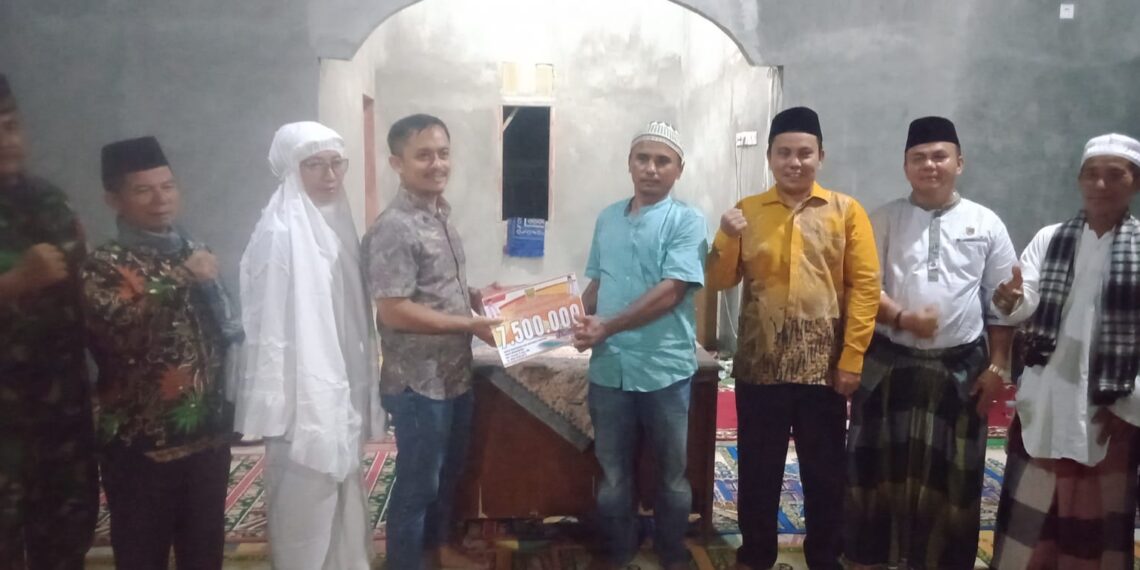 Kegiatan Safari Ramadhan Pemkab P.Pariaman Melalui BKPSDM Kunjungi Mushola Baitul Makmur