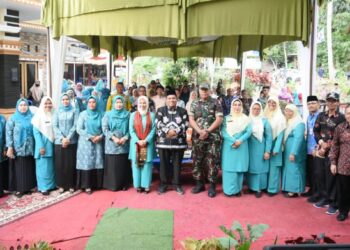Bupati Suhatri Bur Terima Kunjungan Tim Penilai Lapangan Nominator Dasa Wisma Tingkat Provinsi