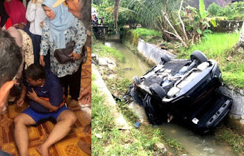 Ditengah Kesibukan Bupati Padang Pariaman Suhatri Bur Alami Kecelakaan Sepulang Dari Kunjugi  Asistennya