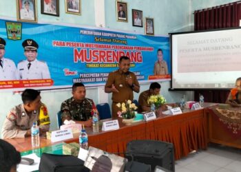 Musrenbang Kecamatan Batang Gasan Penyusunan RKPD Tahun 2025 Sukses Dilaksanakan