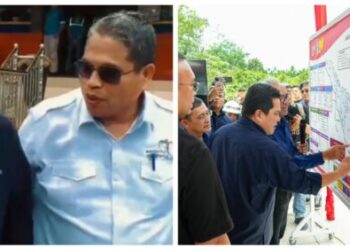 Menteri BUMN  Eick Thoir Tinjau Pembangunan Proyek Jalan Tol Padang – Sicincin Sumbar