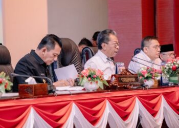 DPRD Kepri Gelar Rapat Paripurna Jawaban Pemprov Kepri Atas Pandum Dari Fraksi-Fraksi