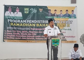 Bupati Suhatri Bur & BAZNAS Distribusikan Zakat Ramadhan Bahagia Kepada  2.184 Penerima