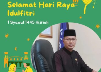 Kepala SMKN 1 Sijunjung Ucapkan selamat Hari Raya Idulfitri 1445 H. 2024 M