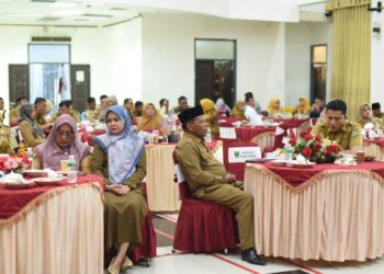 Momen Apel Gabungan Pasca Libur lebaran Pemkab Padang Pariaman Gelar Halal-bihalal