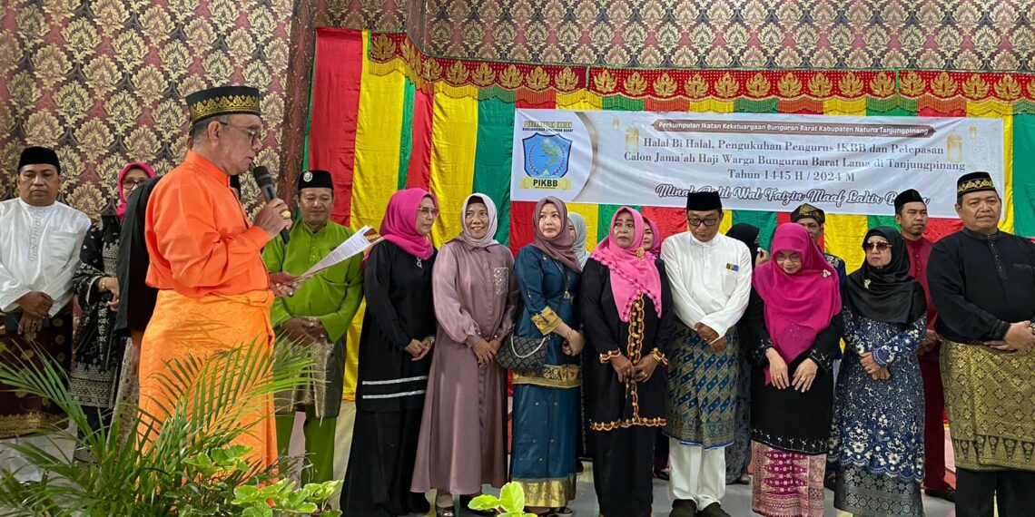 Hadiri Halalbihalal dan Pengukuhan IKBB, Thamrin Berpesan Jaga Kekompakan, Beri Manfaat untuk Masyarakat