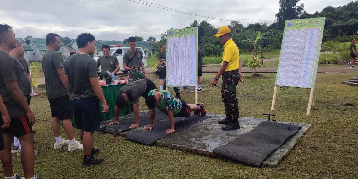 Jaga Fisik Prajurit Agar Tetap Prima, Kodim 1209/Bky, Gelar Garjas Periodik