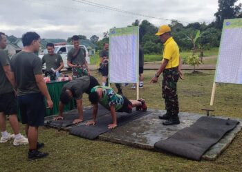 Jaga Fisik Prajurit Agar Tetap Prima, Kodim 1209/Bky, Gelar Garjas Periodik