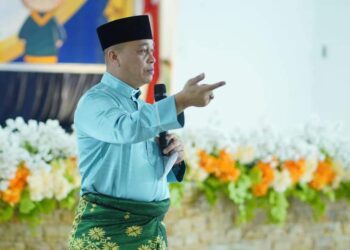 Bupati Lingga Hadiri Wisuda Tahfizh Dan Haflah Akhirussanah SDIT Al- Madani