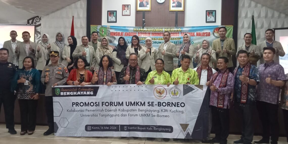 Konsulad RI di Malaysia Berkunjung Ke Kabuapten Bengkayang PWI Jalin Silaturahmi