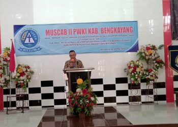 Muscab Ke II PWKI Bengkayang Resmi Di Buka Bupati Sebastianus Darwis.