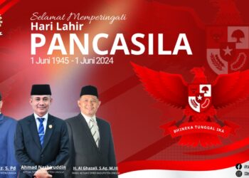 Anggota DPRD Lingga Ucapkan Selamat Memperingati Hari Lahir Pancasila 1 Juni 2024