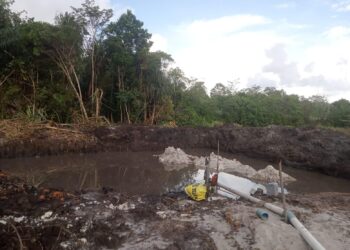 Ditengah Kesibukan Polres Bintan Pelaku Tambang Pasir Ilegal Kembali Beroperasi