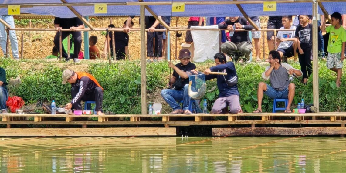 Lomba Mancing Gala Tama Kapolres Bengkayang Sukses Digelar