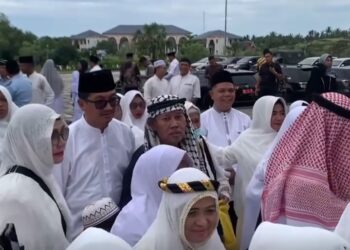 Jamaah Haji Pulang, Sekda Natuna Sampaikan Ucapan Selamat