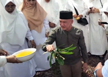 Hadiri Masjelis Taqlim Cinta Sholawat, Ini Pesan Wabup Natuna