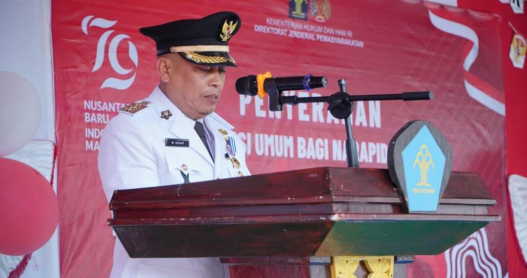 Bupati Lingga Hadiri Acara Penyerahan Remisi Umum kepada Narapidana