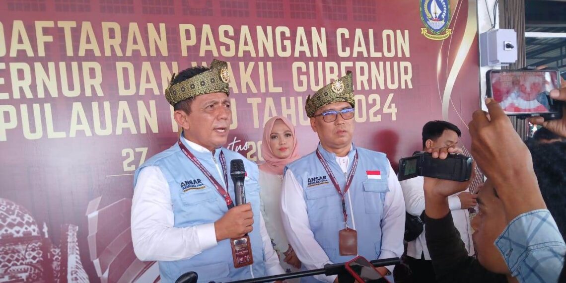 Paslon Ansar-Nyanyang Remi Menjadi Calon Gubernur & Wakil Gubernur 2024.