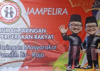 Jampelira Deklarasikan Dukungannya Kepada Lis-Raja Bakal Calon Walikota & Wakil Walikota Priode 2024-2029.