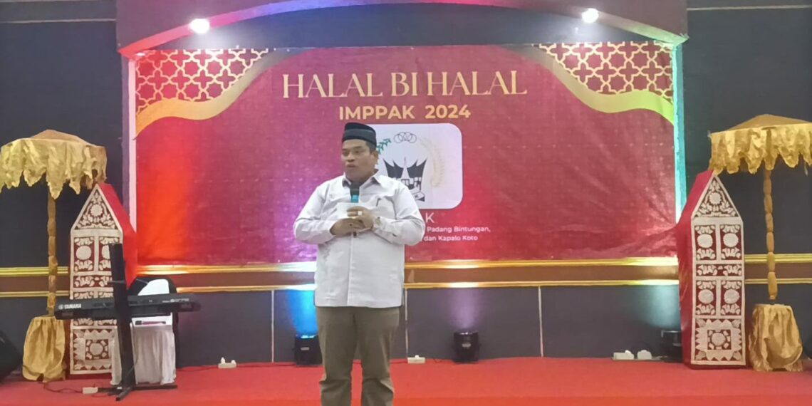 Momen Halal Bi Halal IMMPAK, Ditengah Perantau Bupati Suhatri Bur Bilang Serius Bangun Nagari