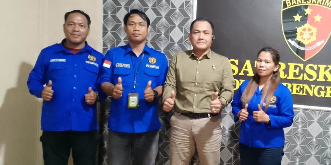 Satreskrim  Polres Bengkayang Jalin Silaturahmi Dengan PWI Sebagai Mitra Kerja