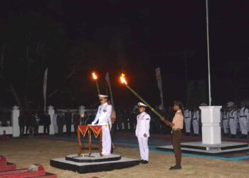 Bupati Lingga Hadiri Upacara Kehormatan Dan Renungan Suci Jelang Hari Proklamasi Kemerdekaan Ri