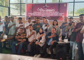 KPU Padang Pariaman Gelar Coffee Morning Dengan Awak Media Upaya Jalin Sinergi Sukseskan Pilkada