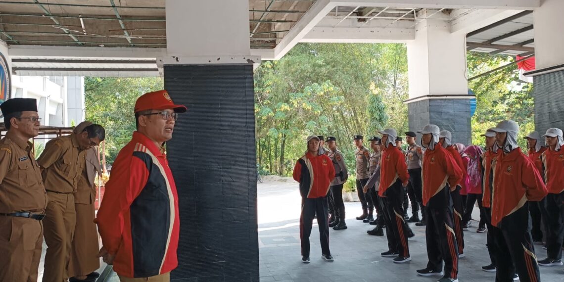 Serahkan 34 Anggota Paskibraka Sekda Rudi R Rilis: Berlatih Harus Sportif Sabar Tekun dan Disiplin