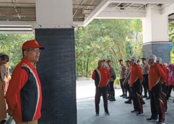 Serahkan 34 Anggota Paskibraka Sekda Rudi R Rilis: Berlatih Harus Sportif Sabar Tekun dan Disiplin